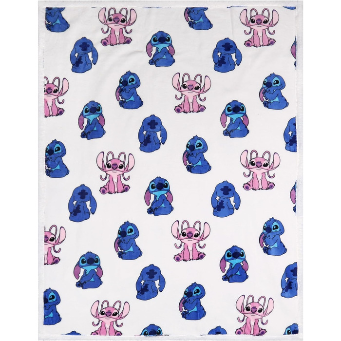 Покривало Disney Angel Stitch біле 120x150 см Oeko-TEX