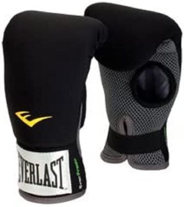 Боксерські рукавички унісекс для дорослих Everlast рукавички з важкою сумкою чорний універсальний розмір