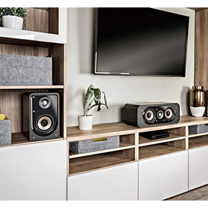 Динамік Polk Audio Signature S50E, 20-150 Вт, 8 Ом, 42 Гц-40 кГц, чорний (шт)