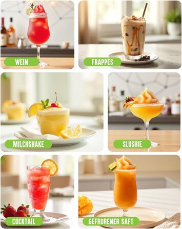 Машина для смузі без льоду, 2L, самоочищення, 5 програм, смузі, маргарита, фраппе, молочний коктейль (S1.2)