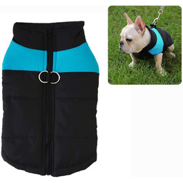 Тепла куртка для собак, Одяг для собак ZoneYan, одяг для домашніх тварин, жилет для цуценят, одяг для собак, пальто для собак на осінь-зиму, одяг для собак, теплі куртки для цуценят (XL (в межах 5-7 кг))