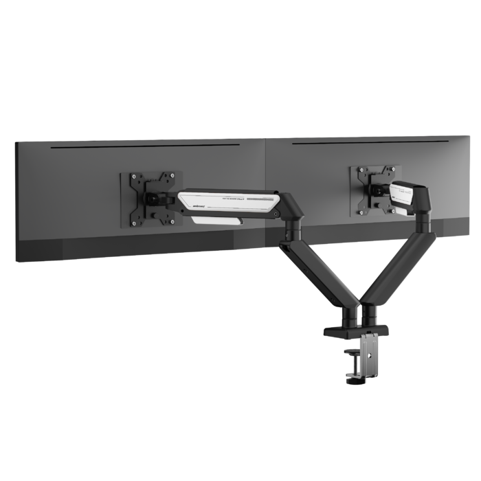 Настільне кріплення для монітора Anda Seat Stealth II Duo 17’’-32’’ Black & White