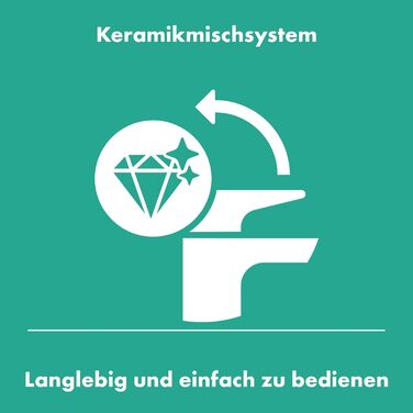 Змішувач для ванної кімнати Hansgrohe Rebris E з витягнутим виливом, хром, економічний (EcoSmart), 72557000