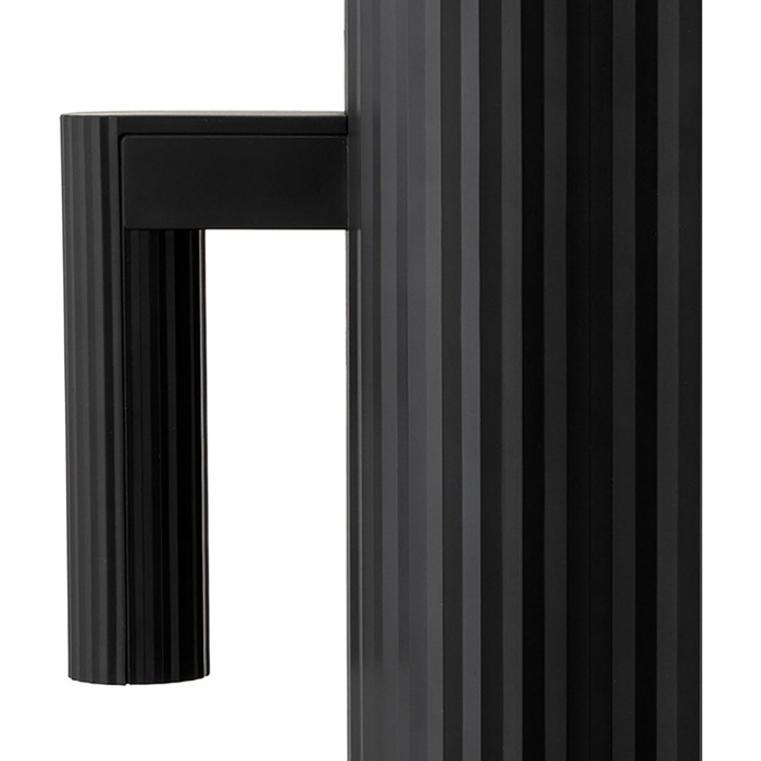 Термос Alessi Plissé MDL12 G - дизайнерський, чорний, 1 л (100 cl), з подвійними стінками, з термопластичного матеріалу