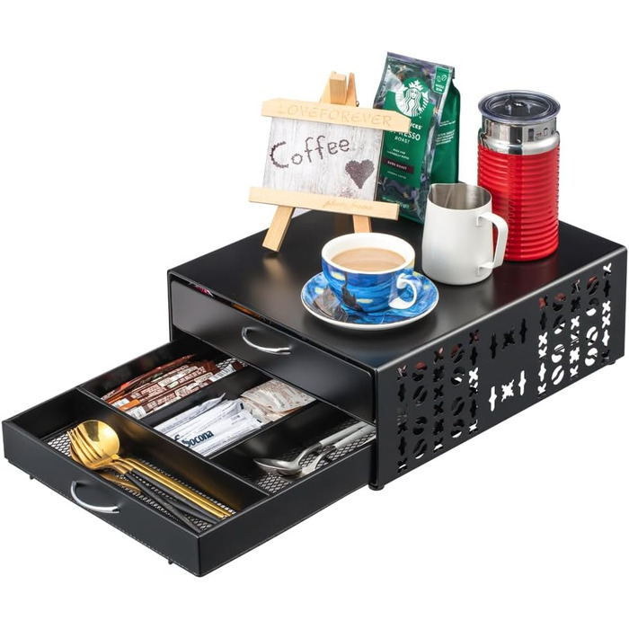 Тримач для капсул Vertuo, аксесуар для кави, органайзер для капсул Nespresso, велика місткість, підходить для всіх розмірів, кавостанція для кав'ярні