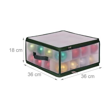 Коробка для зберігання новорічних кулі