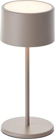 LED-лампа настільна Taupe з диммером та акумулятором. Сучасний дизайн, енергозбереження, USB-зарядка. Настільна лампа для дому.