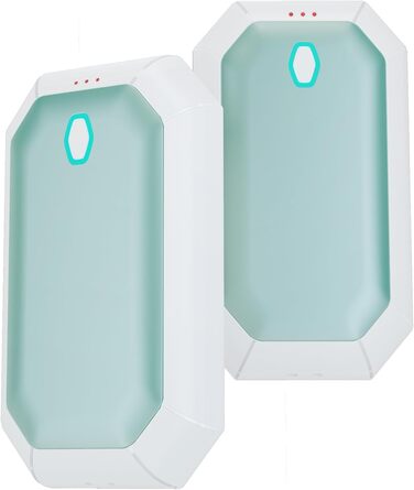 Електричний грілка для рук ITSHINY, набір 2 шт., 3 режими нагріву, USB-зарядка, для чоловіків, кемпінгу та полювання (синій)