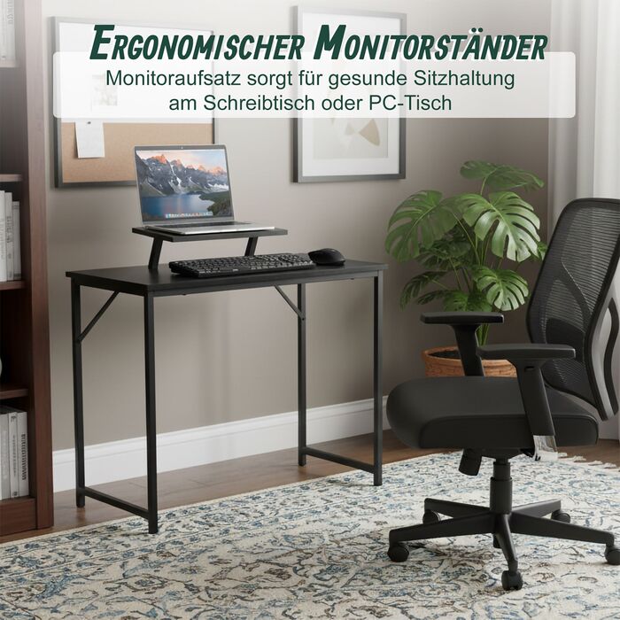 Стіл Relaxdays з підставкою для монітора