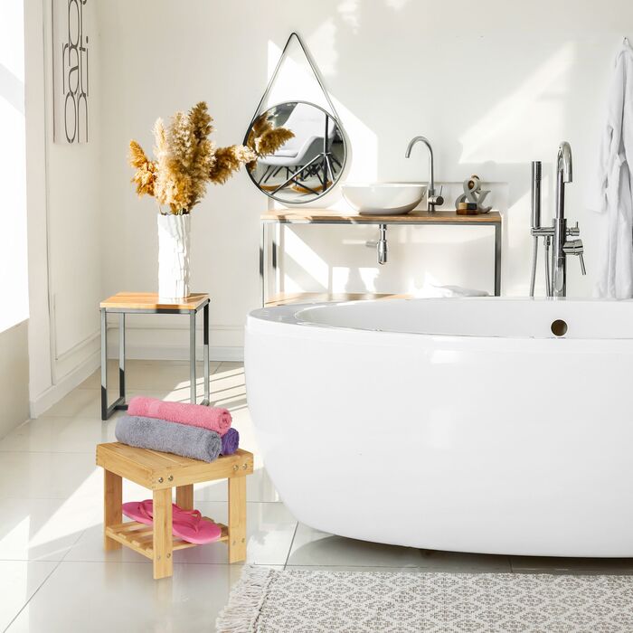 Підставка для ніг Relaxdays з бамбука