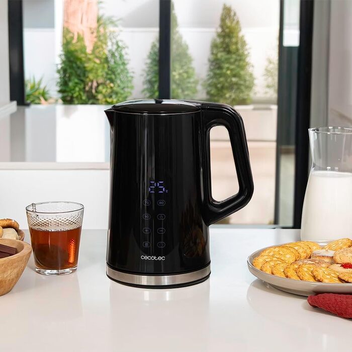 Електричний чайник Cecotec Thermosense 800 Neo: 1,7л, 2200W, регулювання температури, сталь, Keep Warm