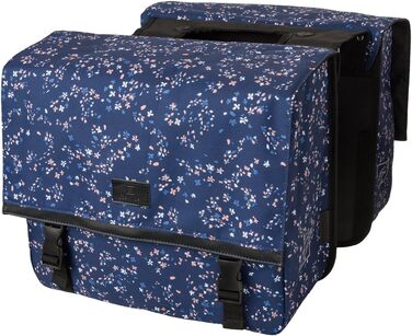 FAST RIDER Fastrider Nara Double Pannier Trend MIK (Mini Flower Blue), FAST RIDER Fastrider Nara Double Pannier Trend MIK (Mini Flower Blue)