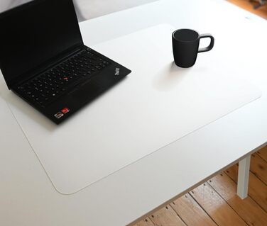 Килимок під офісне крісло Roxus® - захист для підлоги (різні розміри, молочний колір) - підходить для паркету, ламінату, килима, плитки, твердих підлог. Захист для геймінгового крісла