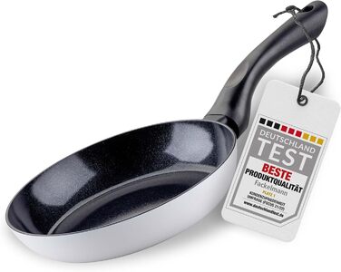 Набір сковорідок Fackelmann Arcadalina, 2 шт., діаметр 24 та 28 см, з переробленого алюмінію з керамічним покриттям, ергономічні ручки, підходить для індукційних плит, термостійкість +150 °C