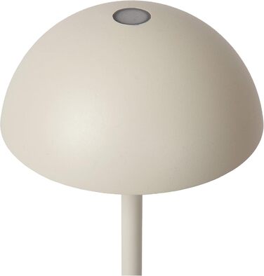LED-лампа LUCIDE JOY - перезарядна настільна лампа для дому та вулиці, IP54, 1.5W, 3000K, біла