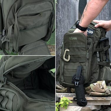 Рюкзак Protac Daypack - ідеально підходить для активного відпочинку піші прогулянки - риболовля - бушкрафтинг - стрільба спорт - полювання Жакардова олива