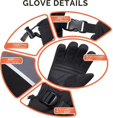 Обогревні рукавиці SAVIOR HEAT для чоловіків та жінок, акумуляторні, для катання на лижах, сноуборді, мотоциклі, прогулянках та походах