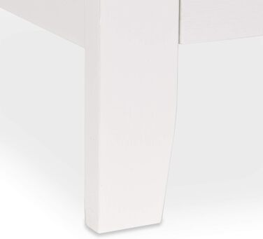 Шафка для ванної кімнати Relaxdays LAMELL, 92 x 50 x 25.5 см, білий колір, бамбук