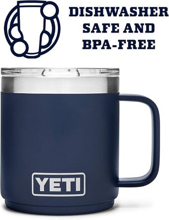 Термокружка YETI Rambler з кришкою MagSlider, Navy, 295 мл