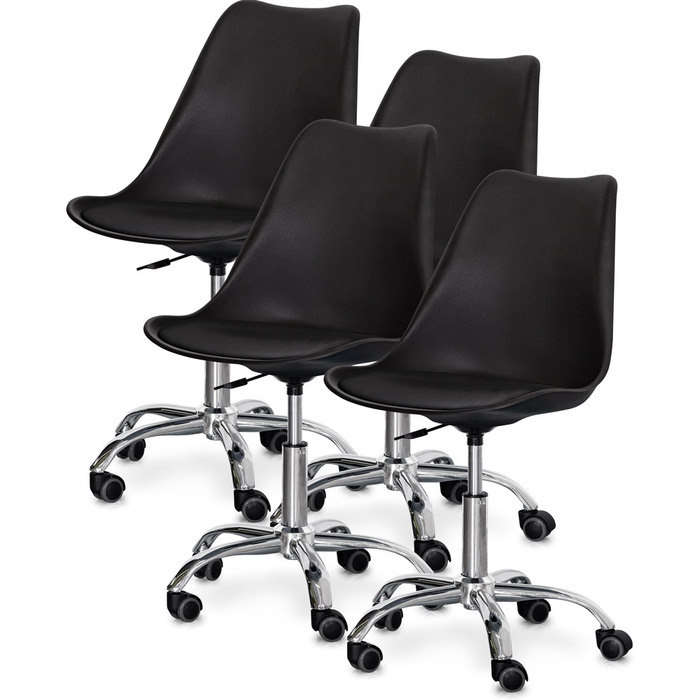 Комплект (4шт) крісло Evo-Kids Capri Black (арт. H-231 B/B-Х4)