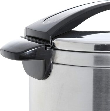 Глювайнер Ribelli 22L з нержавіючої сталі: дозатор гарячих напоїв, регулювання температури 30-100°C, також як пароварка