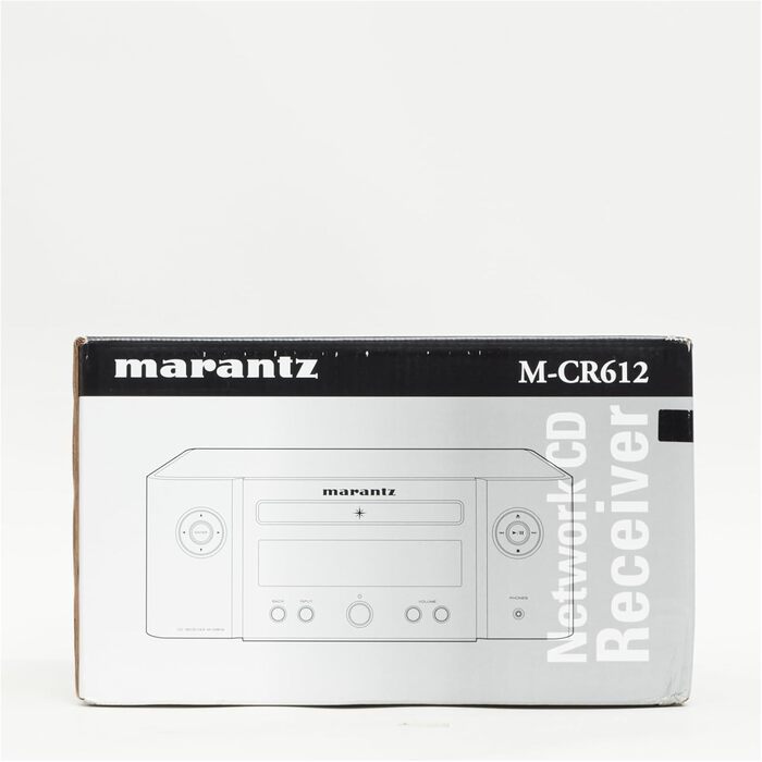 Система Marantz Melody X, програвач компакт-дисків, радіо DAB, потокове передавання, HEOS, Bluetooth, AirPlay 2, Alexa, Чорний