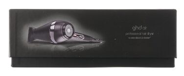 Фен GHD Air, професійний, потужний фен з іонною технологією, чорний (з технологією Ion і довгим кабелем)