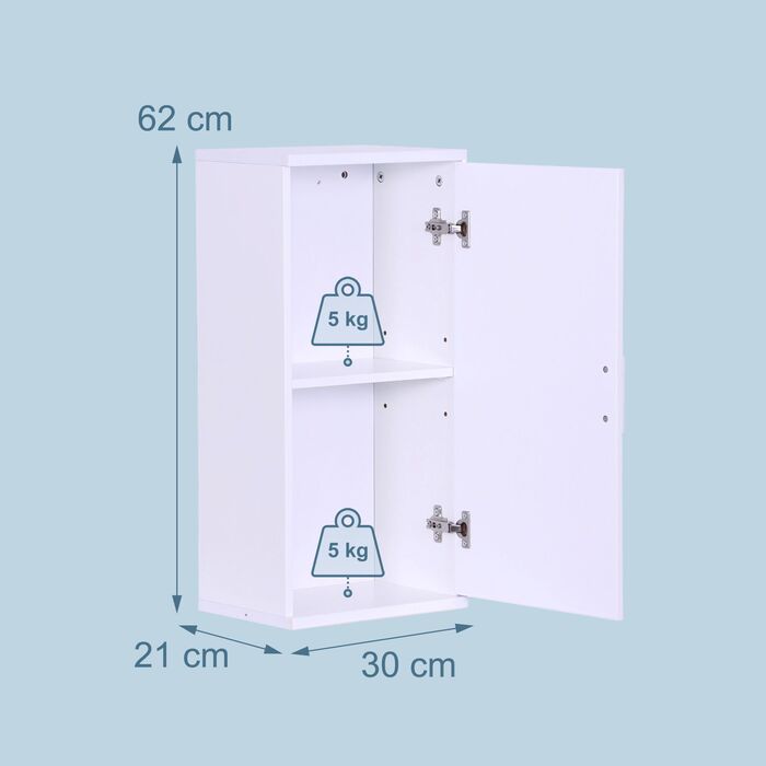 Підвісна шафка для ванної кімнати Relaxdays