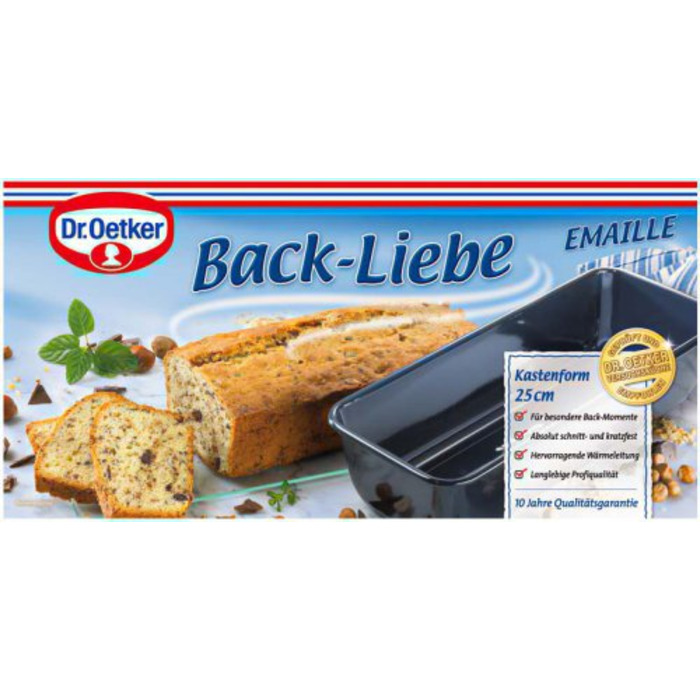 Форма для випічки тортів/хліба 25 x 11 см Спинка - Liebe Dr. Oetker