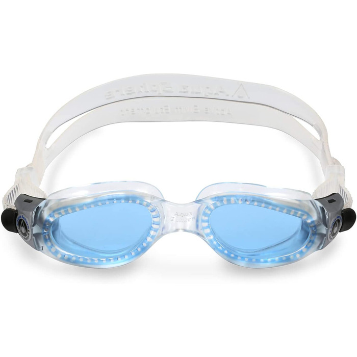 Компактна плавальна маска Aqua Sphere Unisex Kaiman (в упаковці ) Універсальний прозорий об'єктив-синій об'єктив