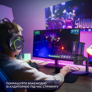 USB мікрофон Fifine Q8PRO Black