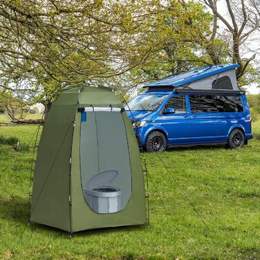 CLIPOP Намет Pop-Up, водонепроникний, легкий, одношаровий, для весняного кемпінгу, простий у встановленні – для пляжу, походів, фестивалів, відпочинку на природі (Зелений)