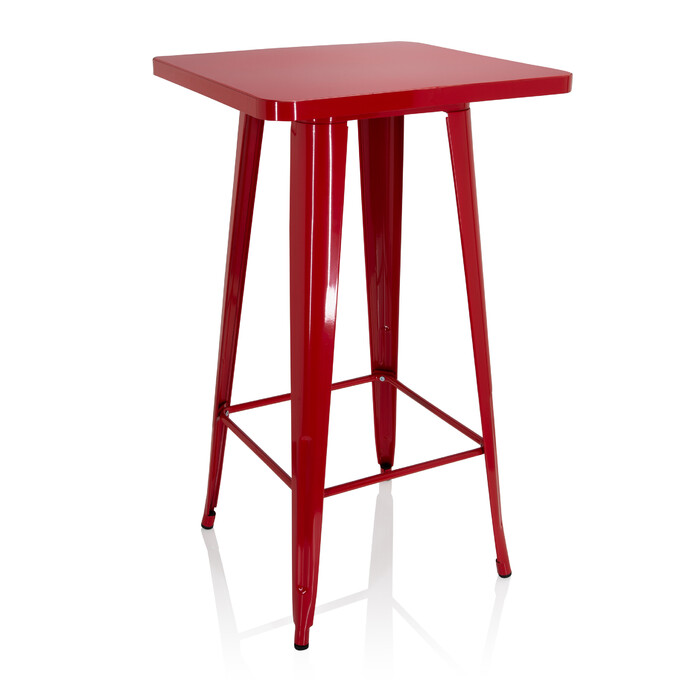 Стіл Барний / Металевий VANTAGGIO HIGH T червоний для офісу