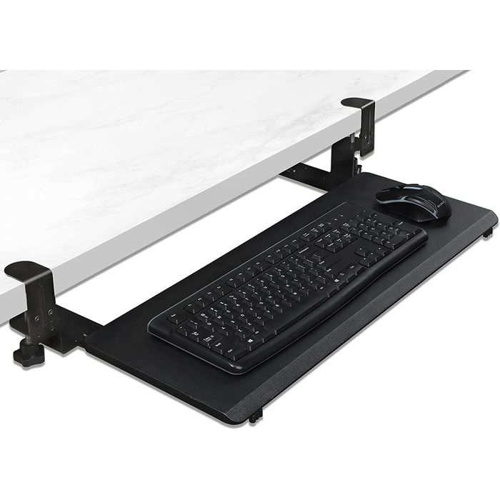 Кріплення для клавіатури BigTron з клемою, чорний колір, нове дизайну