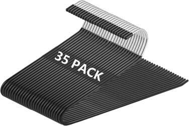 Вішалки для штанів VIDETOL, 35 шт., метал, 35x15 см, неслизькі, для джинсів, штанів, рушників, костюмних штанів