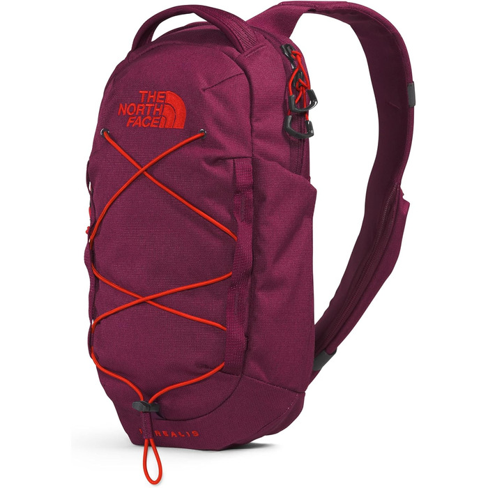 Рюкзак унісекс THE NORTH FACE Borealis (1 Pack) (один розмір, Boysenberry Light Heather / вогненно-червоний)