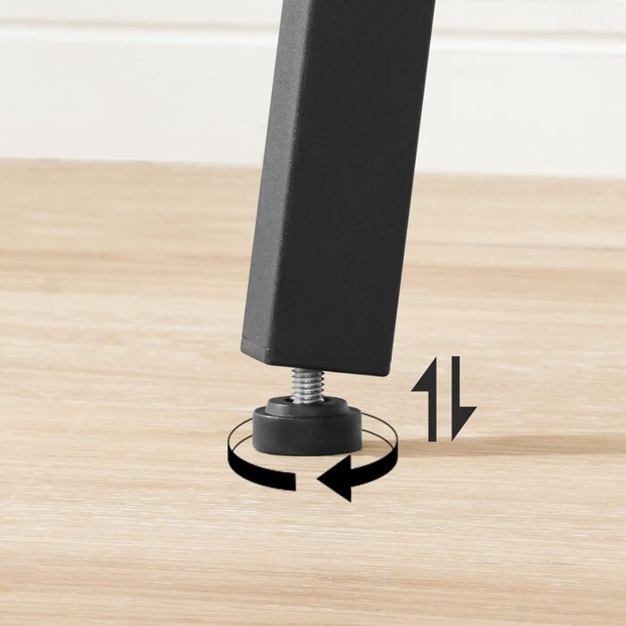 HOOBRO Барт-стіл 2-ярусний, високий, для кухні, балкону, вітальні, конференцзалу, бару, рустикального стилю, коричнево-чорний (EBF51BT01)