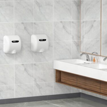 Електричний сушар для рук AIKE AK2800B ECO з сенсором, HEPA-фільтром та з нержавіючої сталі, 10-15 сек сушіння