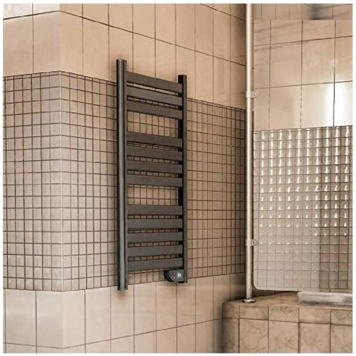 Електричний нагрівач для ванної Cecotec ReadyWarm 9050 Twin Towel – 500W, 2 режими, LED, IP24, 55x4x102 см