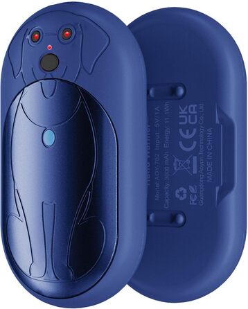 Електричні грілки для рук COTOP, 6000mAh, 2 шт. USB-C, 3 режими нагріву, для жінок, чоловіків, дітей, катання на лижах, піших прогулянок, зелений (блакитний)