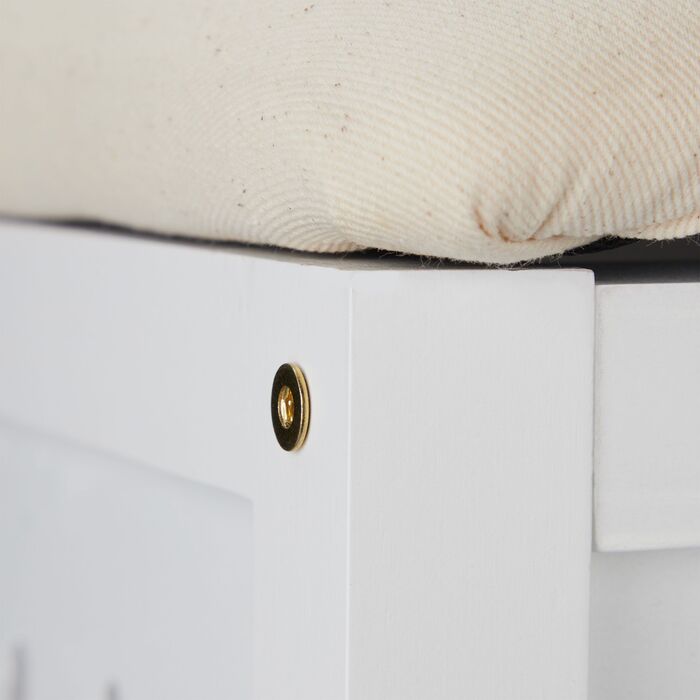 Кошик для білизни з місцем для сидіння Relaxdays