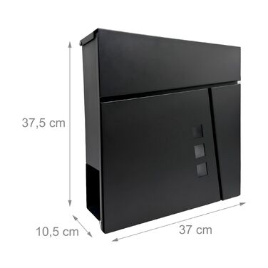 Скріпка Relaxdays з відсіком для газет