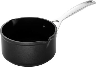 Набір каструль Le Creuset 3 шт. з антипригарним покриттям, діаметр 16, 24, 26 см, для всіх типів плит (в т.ч. індукційних), антрацит/срібло