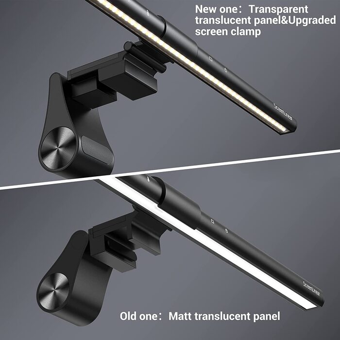 LED лампа для монітора Quntis 52 см з сенсорним керуванням, регулюванням яскравості та температури кольору, захистом від синього світла