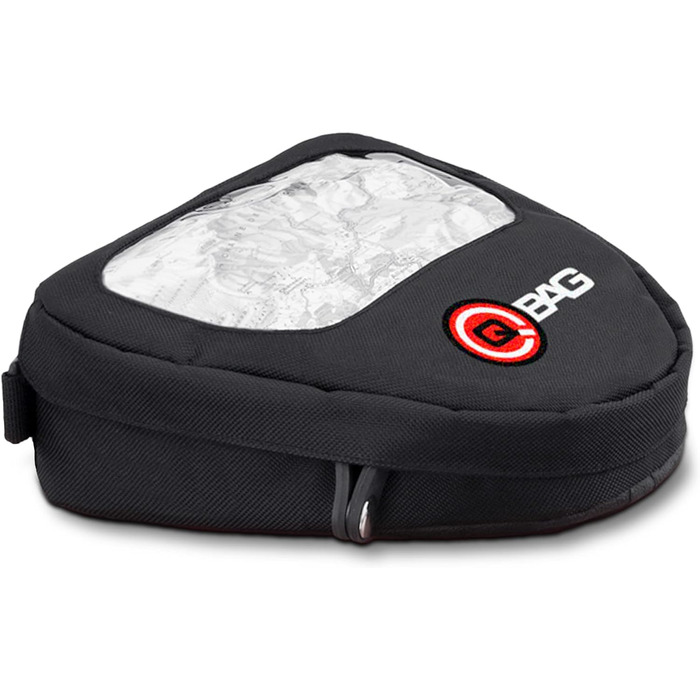 Мотоциклетна магнітна сумка-бак із тримачем для смартфона, чорна, 3 літри місця для зберігання