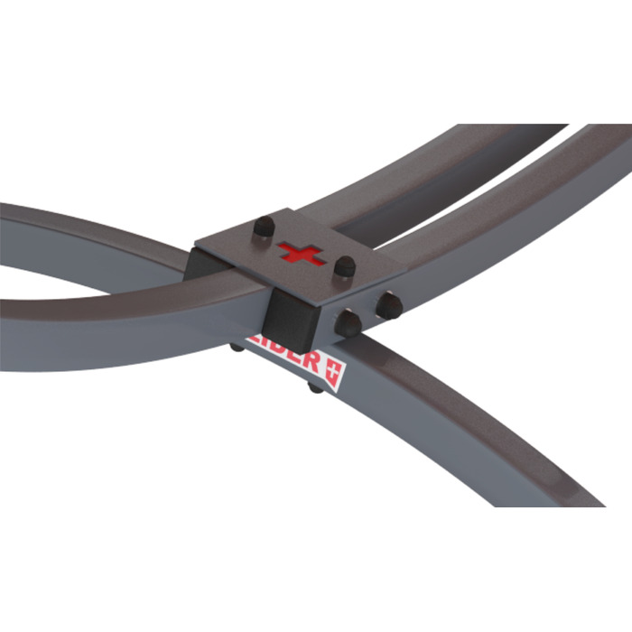 Гамак на стійці ZIDER, багатоколірний, навантаження до 300 кг, 364 x 160 см