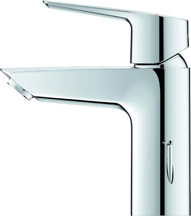 Змішувач для ванної кімнати Grohe Start, економічний, з холодною водою в середньому положенні, з поп-ап зливом, 19 см, хром, 3in1 інструмент, 23746002
