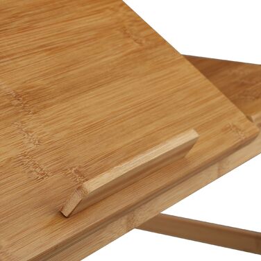 Столик для ноутбука Relaxdays з бамбука XL