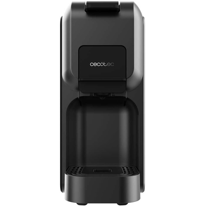 Кавомашина Cecotec Freestyle Compact Black: 1350W, Thermoblock, 20 Bar, 4-в-1 для еспресо, сумісна з Dolce Gusto, Nespresso, K-Fee, об'єм резервуару 800 мл