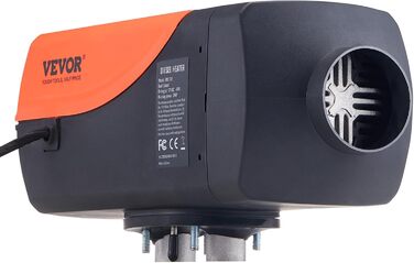 Дизельний повітряний опалювач VEVOR 2kW 12/24V з LCD-дисплеєм та пультом керування для авто, фургонів, автобусів
